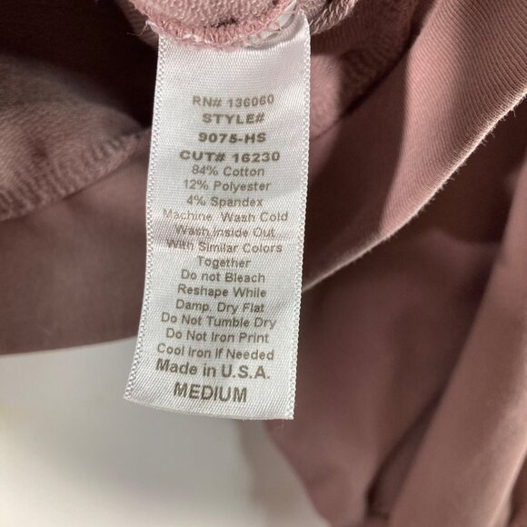 Womens UO Project Social T Sweatshirt M Mauve Cotton Polyester Spandex Long Slee - Picture 7 of 9